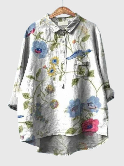Valeria™ - Floral Print Blouse