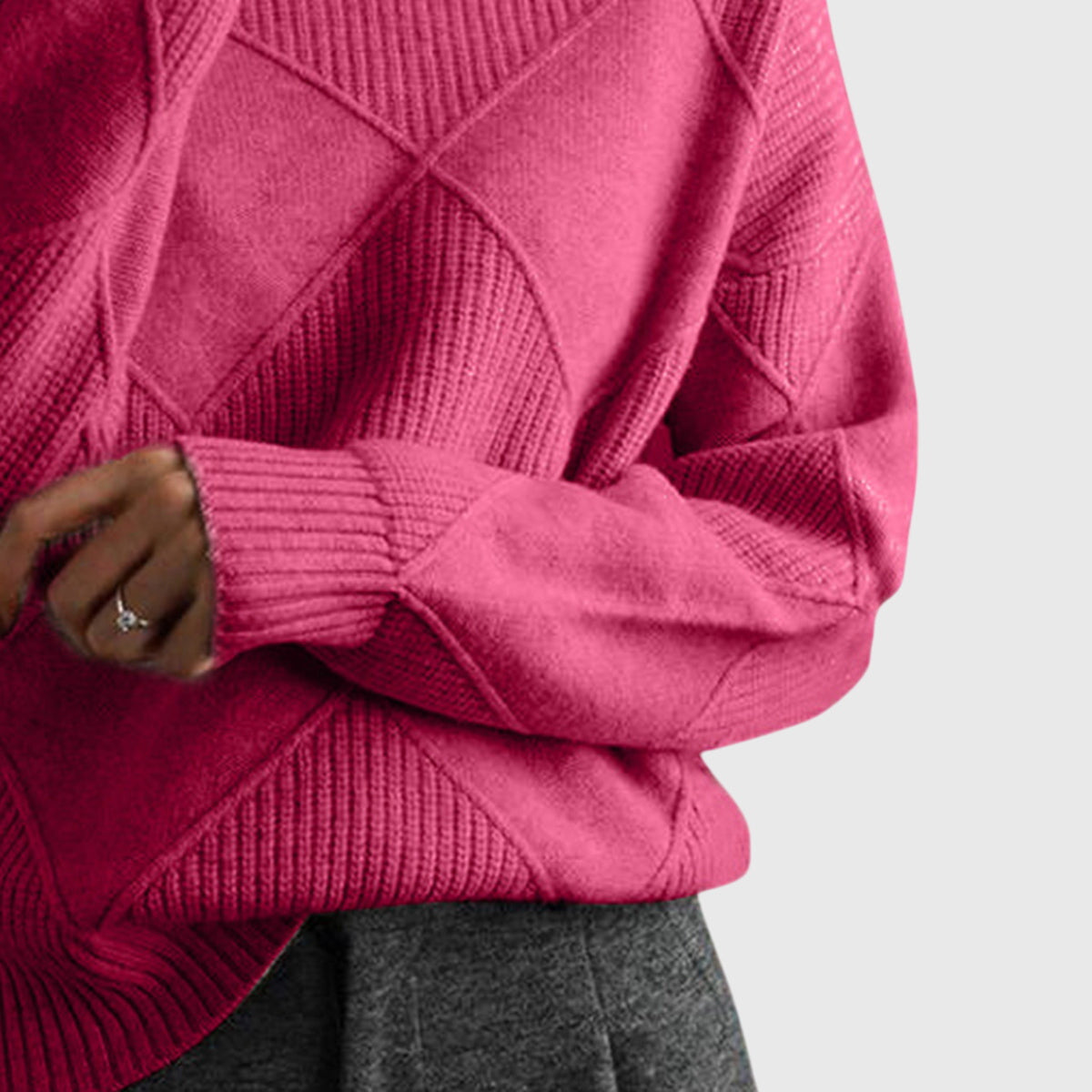 Angela™ - Turtleneck Sweater