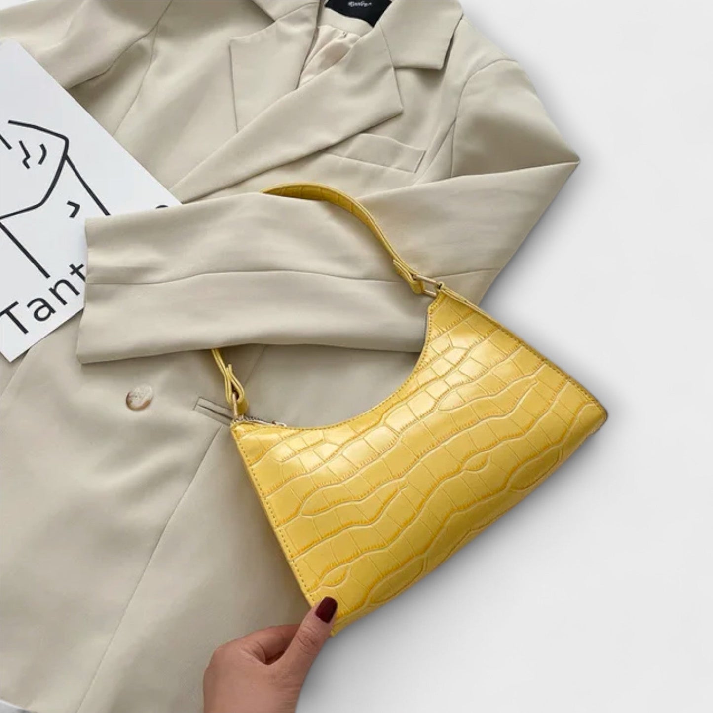 Olivia - Shiny Leather Bag