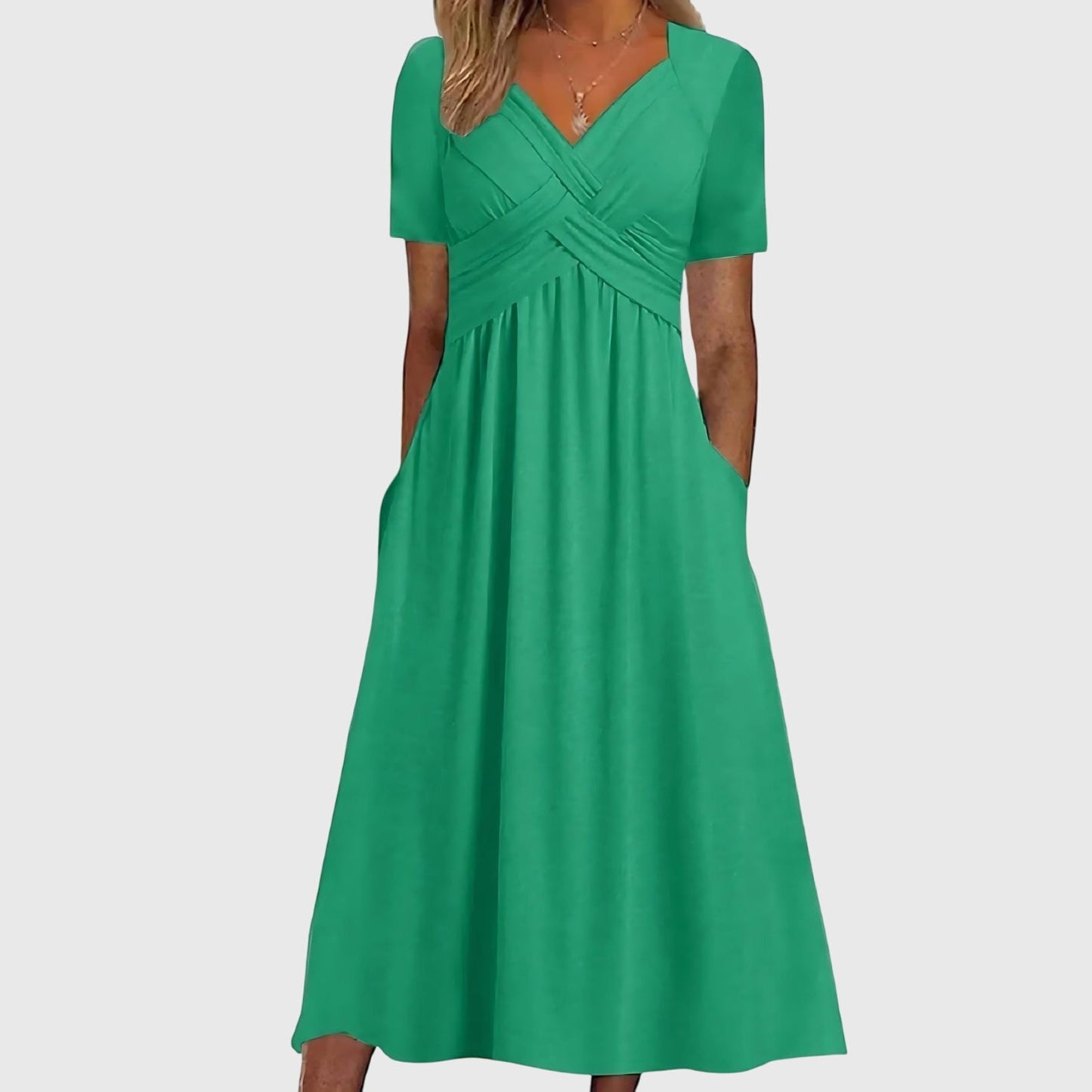 Viola™ | Midi Dress with Tummy Control